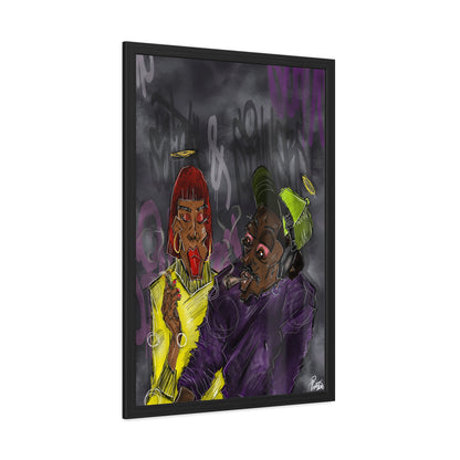 Meet The Couple "Saints & Sinners" Limited Edition Print